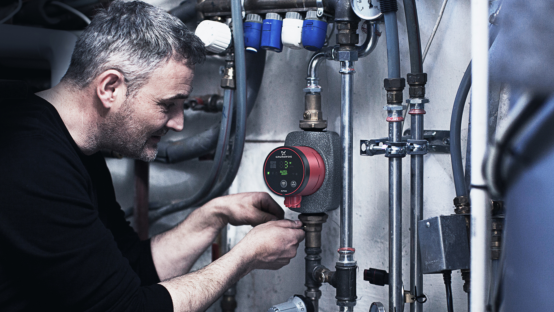 Außeneinheit einer Luft Wasser Wärmepumpe